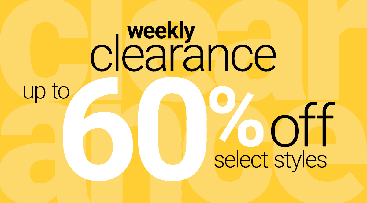 Weekly Clearance >