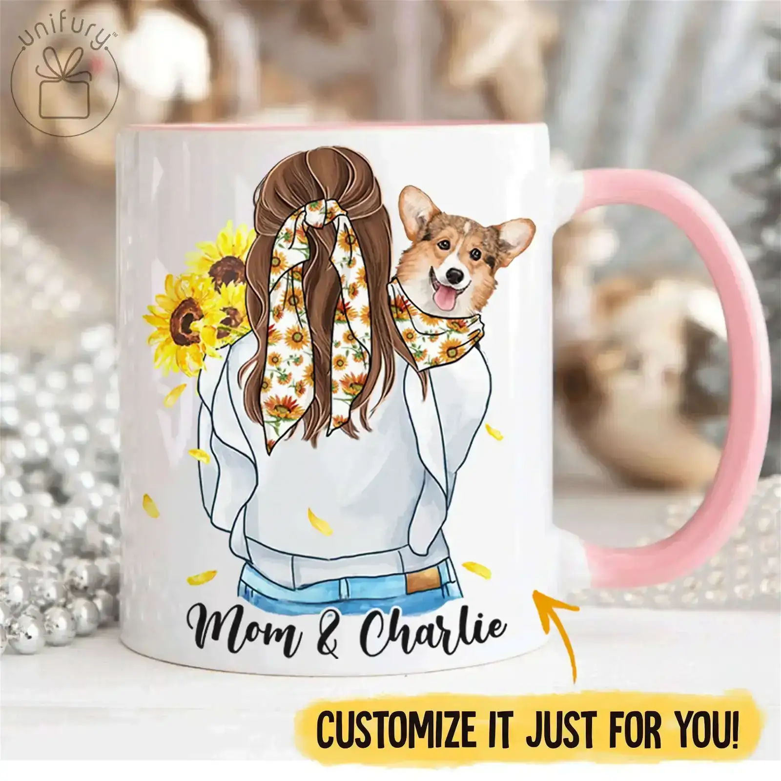 Image of Match Clothes With My Dog Accent Mug For Dog Lovers