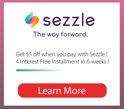 Buy Now Pay Later with SEZZLE!