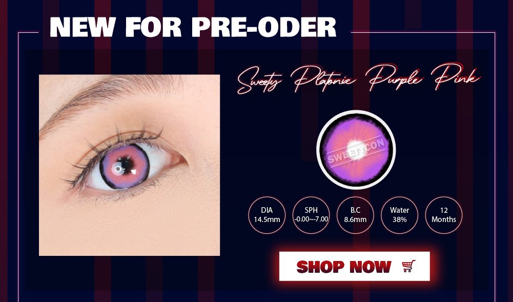 Pre-order with 20% off : Sweety Platonic Purplr Pink