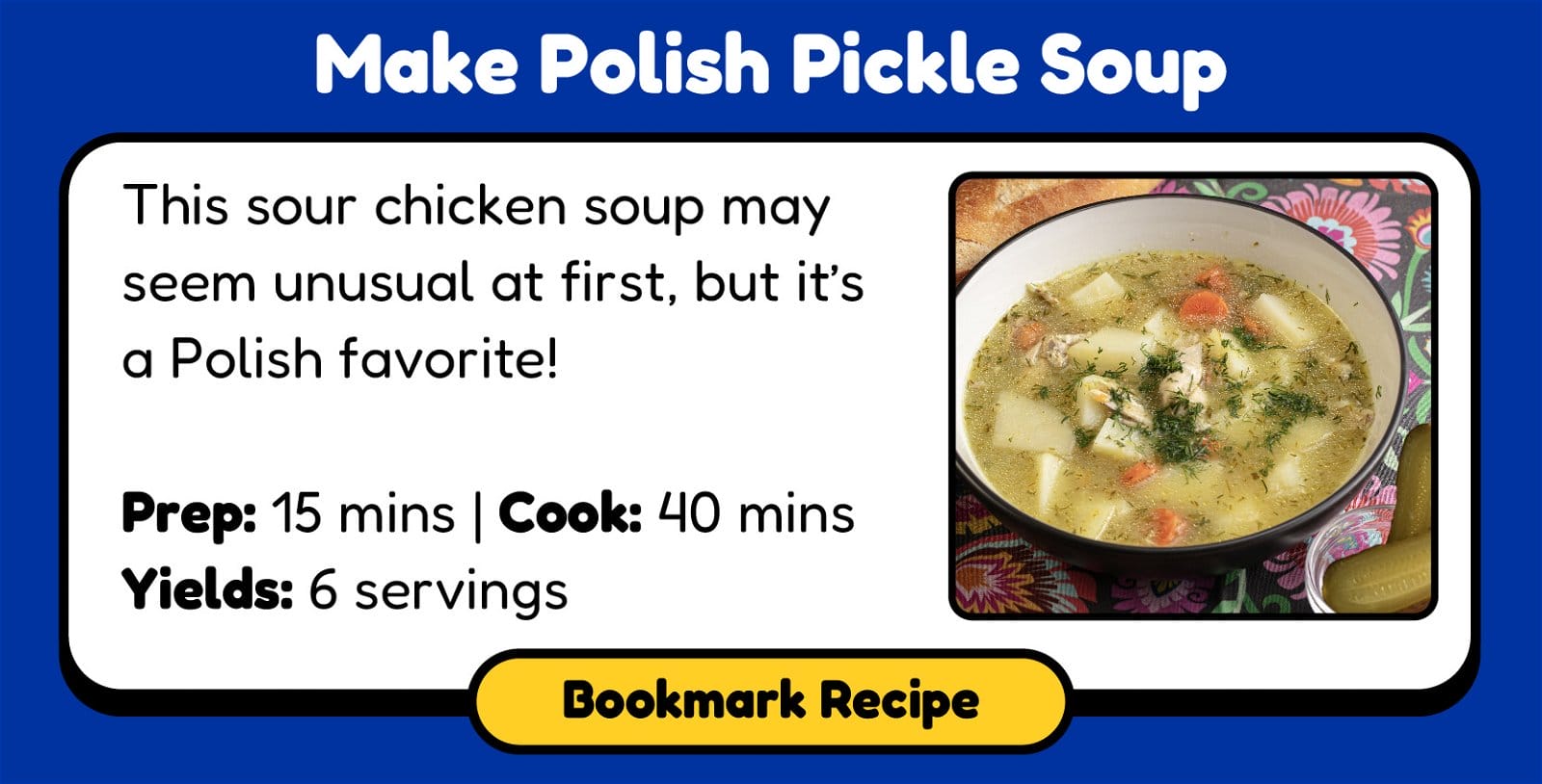 Polish Pickle Soup