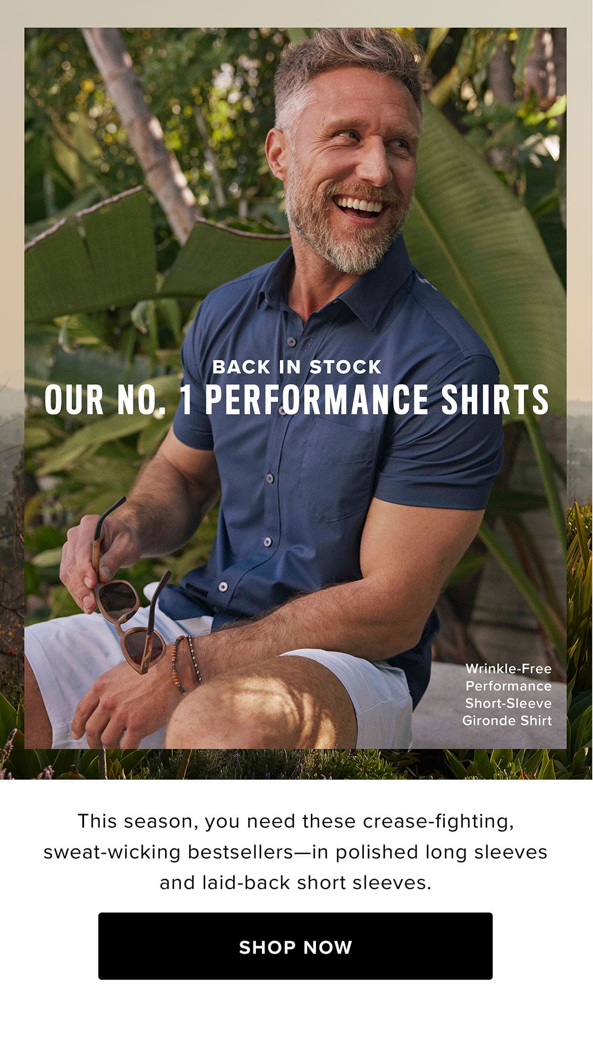 Back in Stock: Performance Shirts