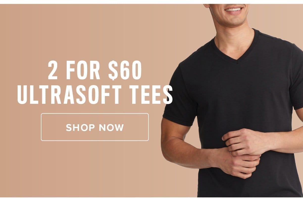 Shop 2 For \\$60 Ultrasoft Tees