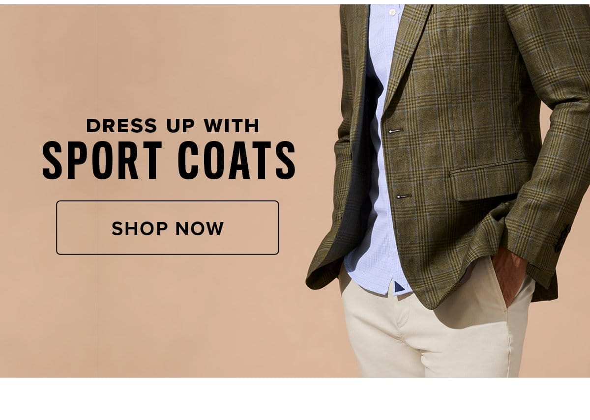 Dress Up With Sport Coats