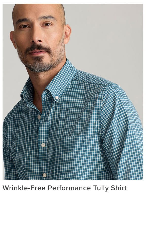 Wrinkle-Free Performance Tully Shirt