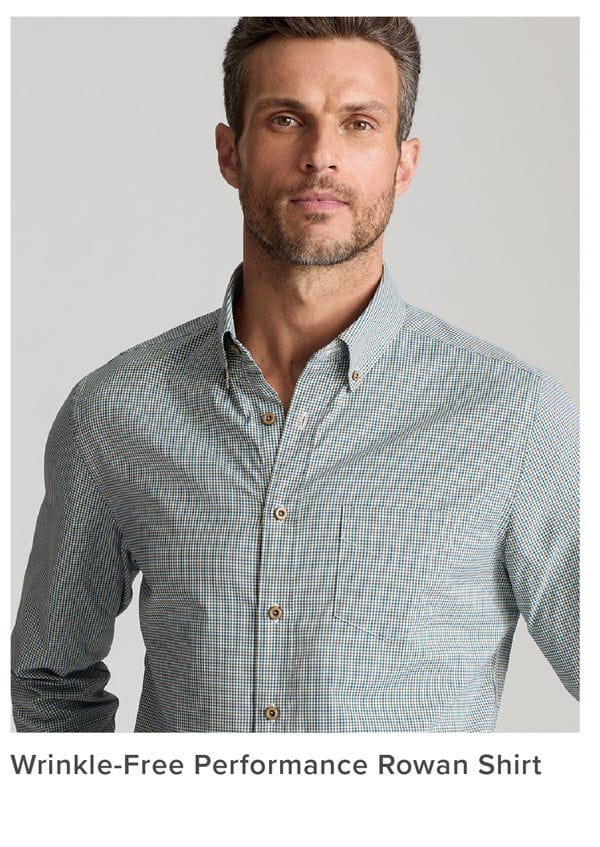 Wrinkle-Free Performance Rowan Shirt