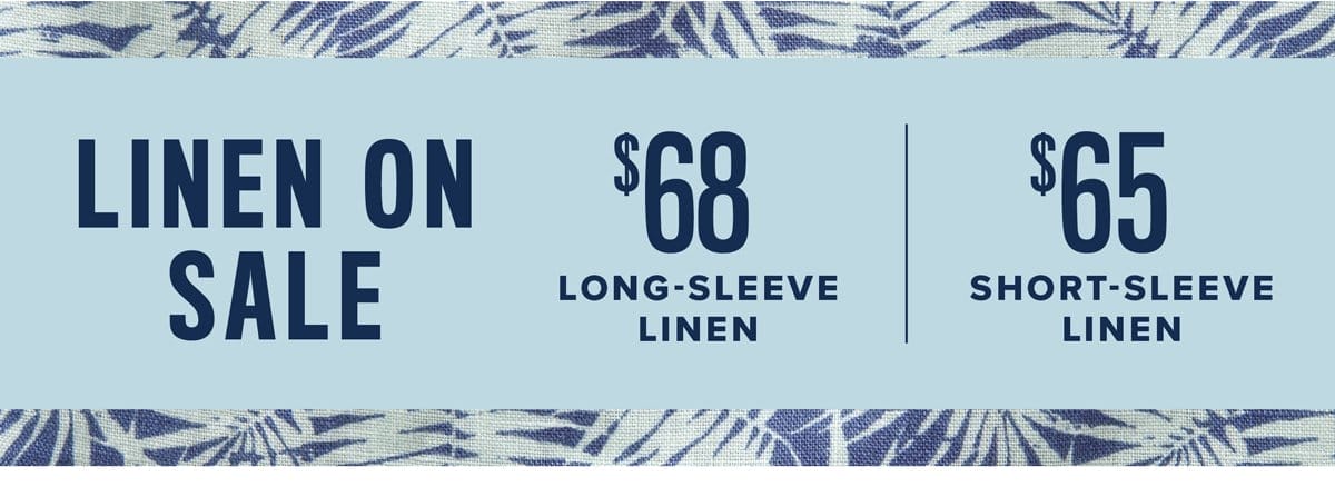 Linen On Sale