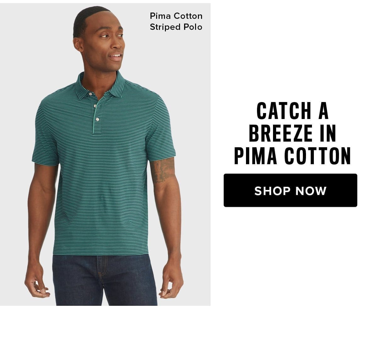 Catch a Breeze In Pima Cotton