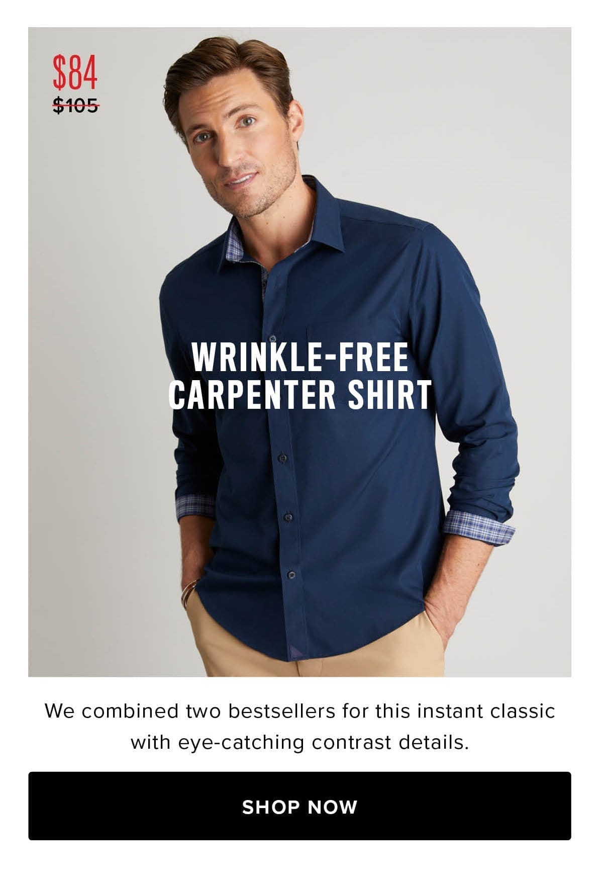 Shop Wrinkle-Free Carpenter Shirt