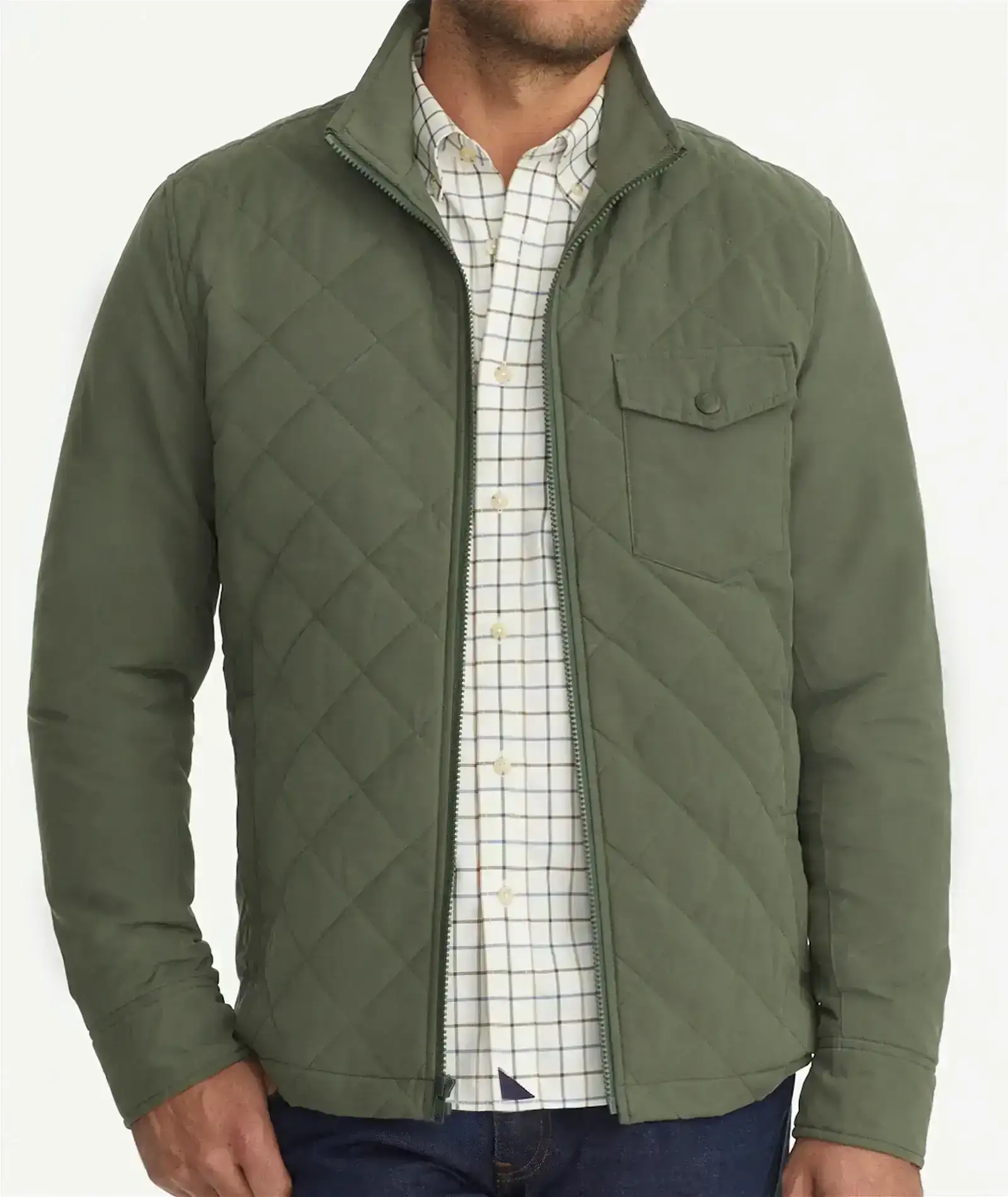 Image of Water-Resistant Quilted City Jacket