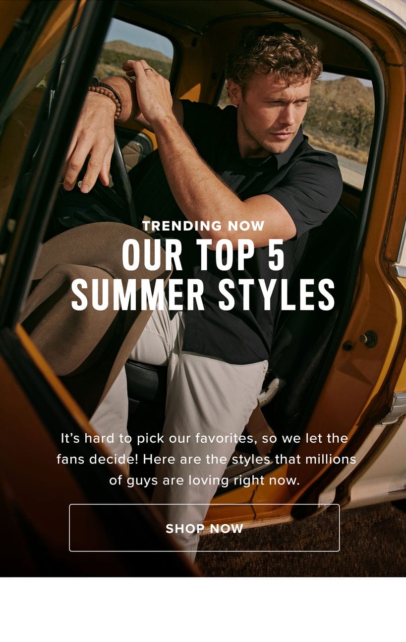 Our Top 5 Summer Styles