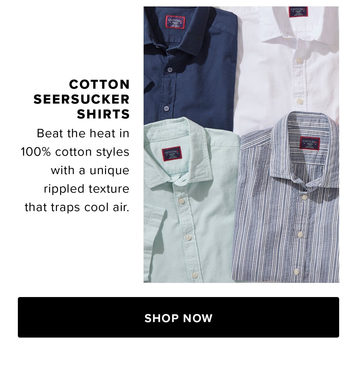 Shop Cotton Seersucker Shirts