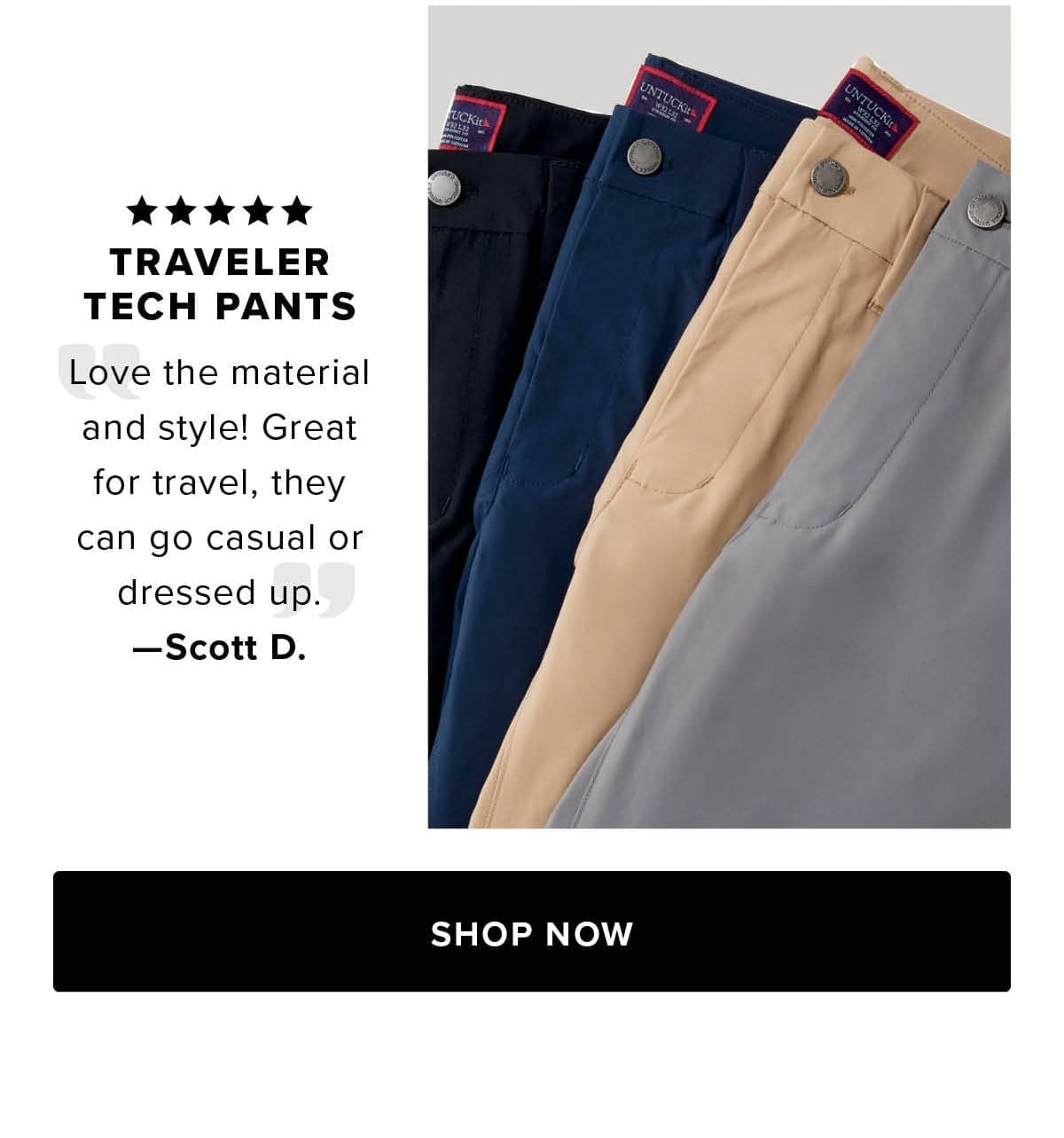 Shop Traveler Tech Pants