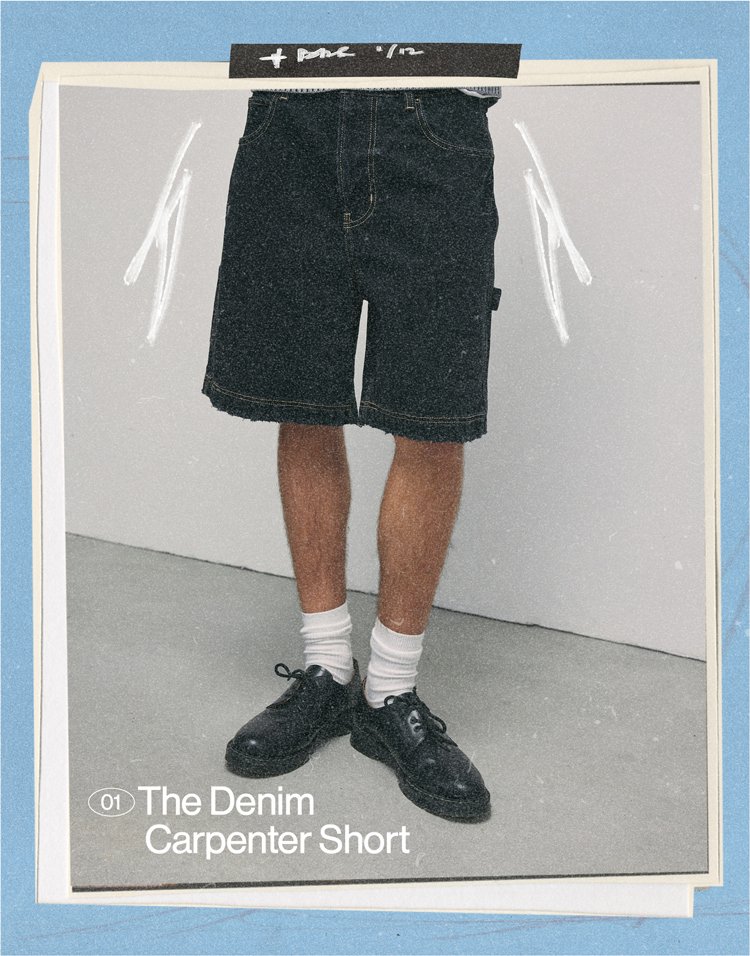 The Denim Carpenter Short