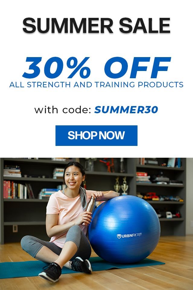 SUMMER SALE - 30% OFF all strength and training products with code SUMMER30! Shop Now!