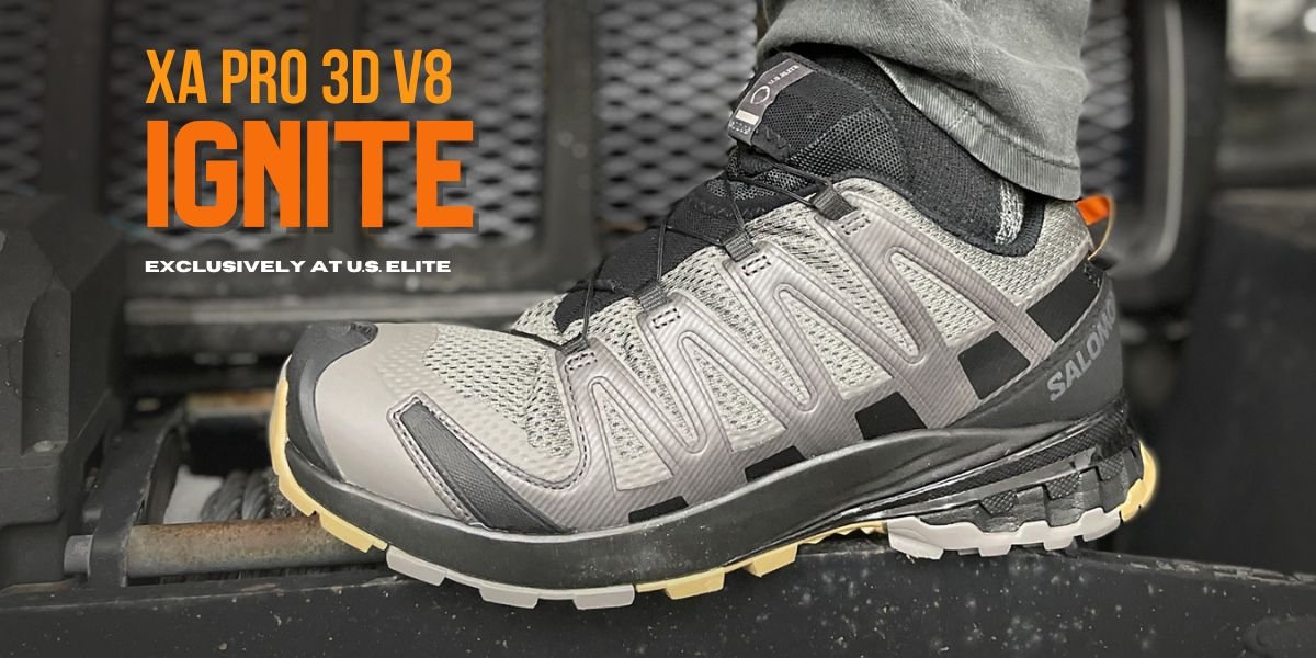 U.S. Elite's exclusive Salomon FORCES Shoes - XA PRO 3D V8 Ignite