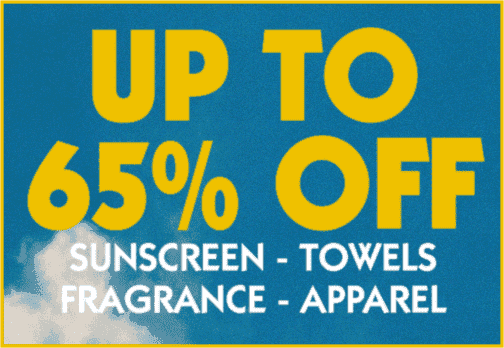 UP TO 65% OFF