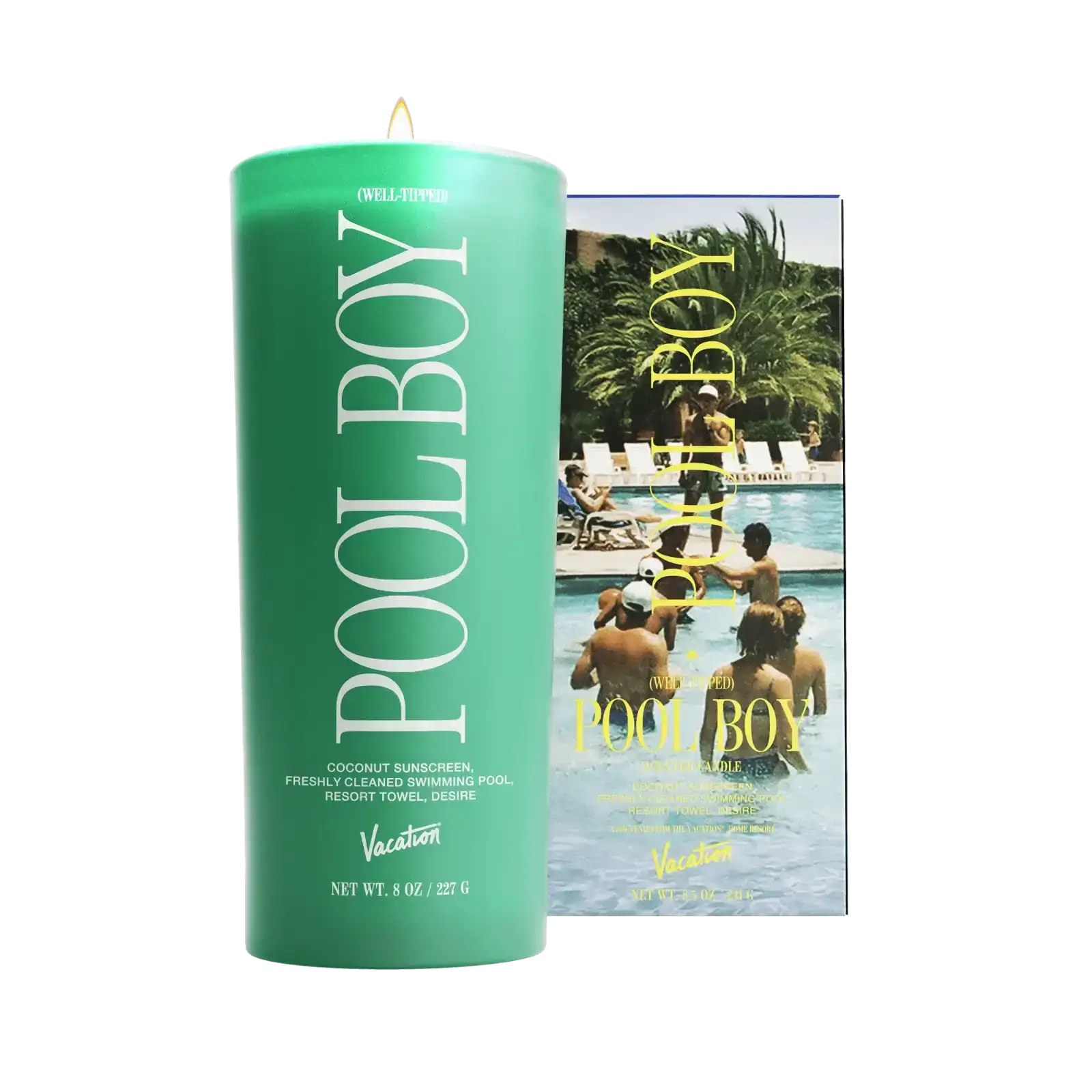 Image of Well-Tipped Pool Boy Candle