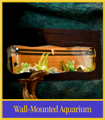 Wall-Mounted Aquarium
