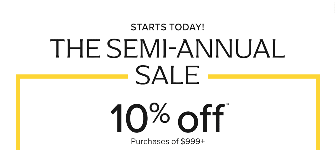 The Semi-Annual Sale