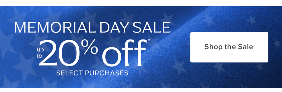 Memorial Day Sale