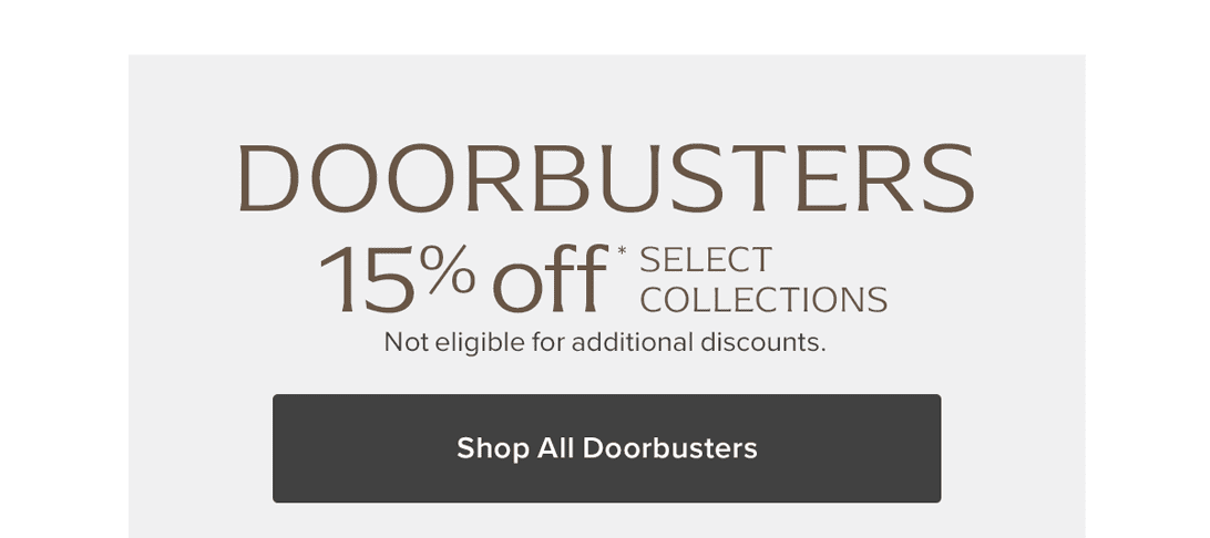 30% Off Doorbusters