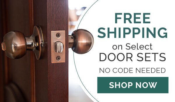 FREE SHIPPING ON SELECT DOOR SETS