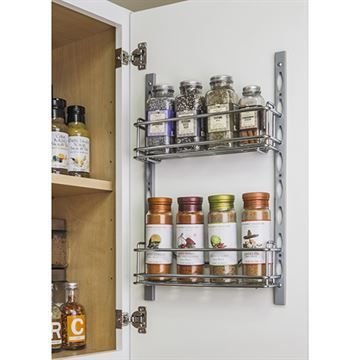 Hardware Resources 11-Minute Door Mount Storage Tray System Kit