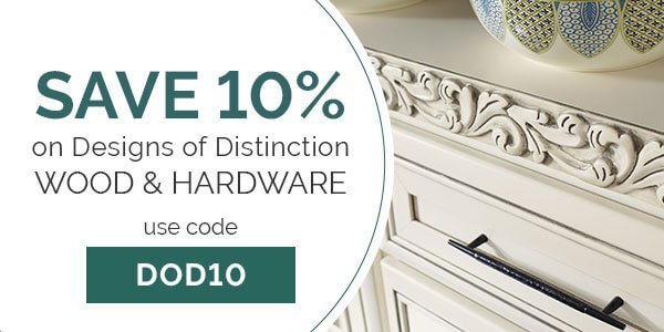 USE CODE DOD10, SAVE 10% ON WOOD AND HARDWARE