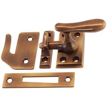 Restorers Classic Large Solid Brass Casement Window Latch