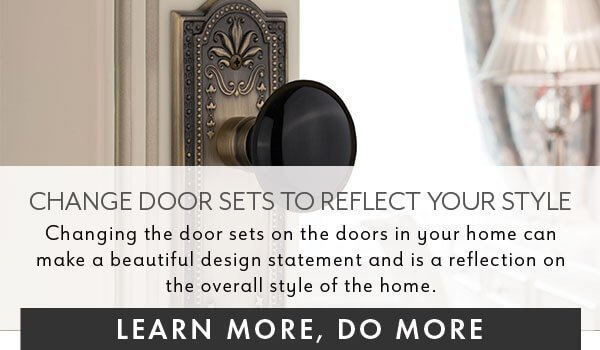 Blog: Change Door Sets to Reflect Your Style