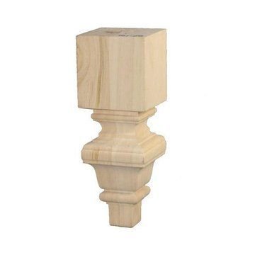 Classic 10 Inch Square Furniture Leg