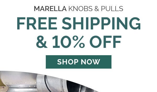 FREE SHIPPING AND SAVE 10% ON MARELLA KNOBS AND PULLS