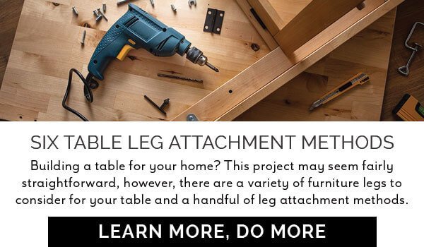 Blog: Six Table Leg Attachment Methods