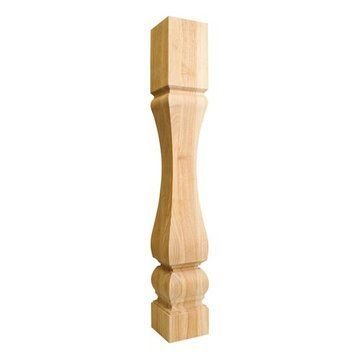 Legacy Heritage Baroque Wooden 5 Inch Column Island Leg