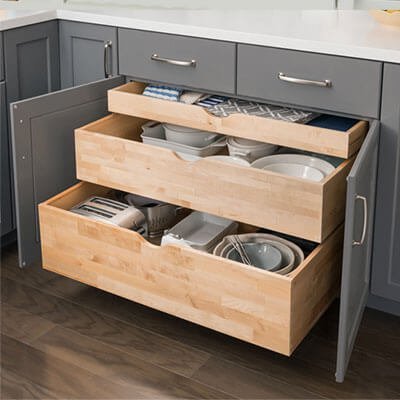 SHOP CABINET ORGANIZATION