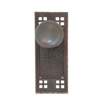 Brass Accents Arts & Crafts Interior Door Set - Netropol Knob