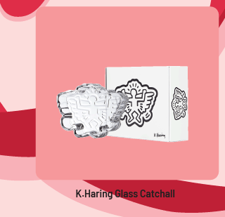 K.Haring Glass Catchall