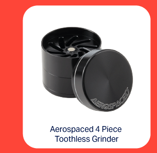 Aerospaced by Higher Standards - 4 Piece Toothless Grinder - 2.0