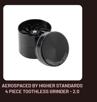 Aerospaced by Higher Standards - 4 Piece Toothless Grinder - 2.0