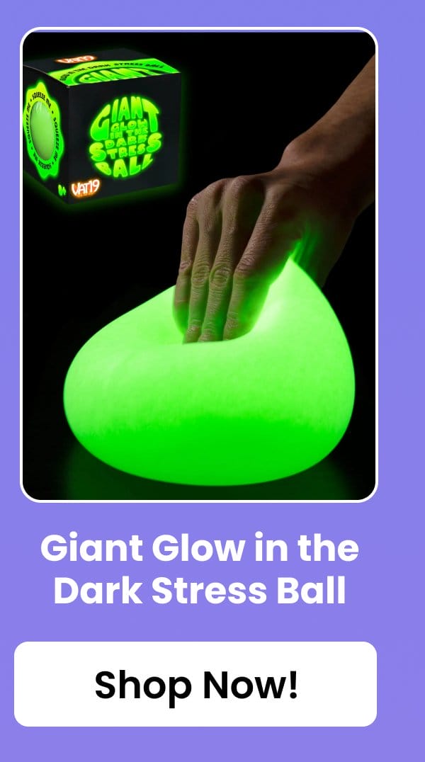 Giant Glow in the Dark Stress Ball