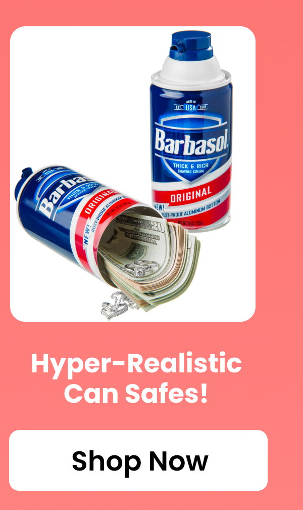 Hyper-Realistic Can Safes