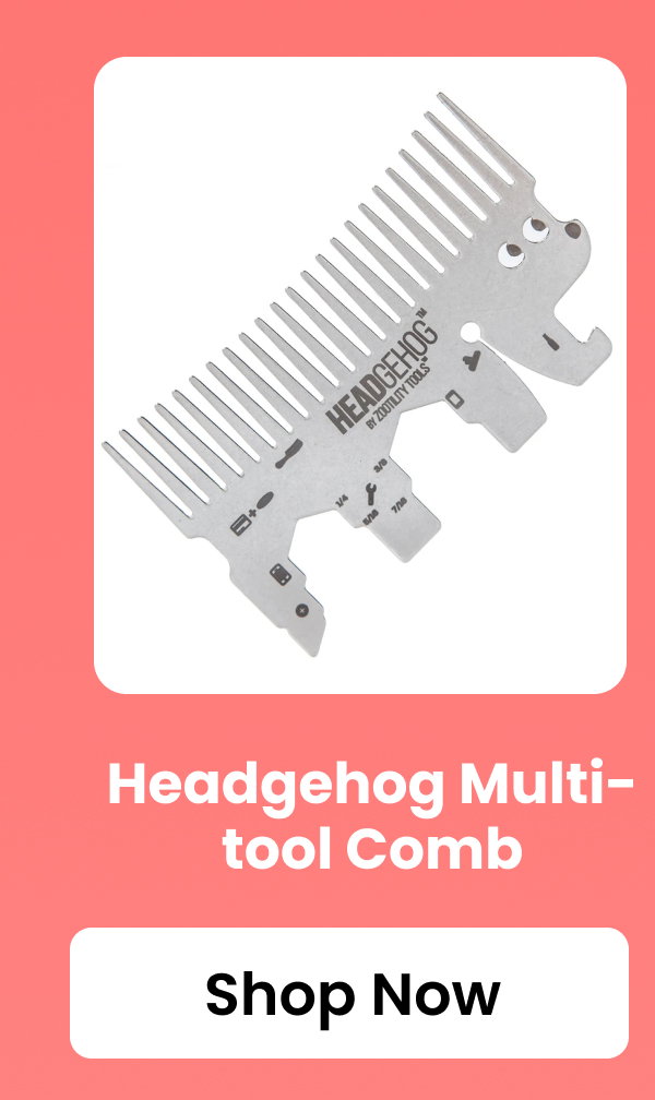 Headgehog Multi-tool Comb