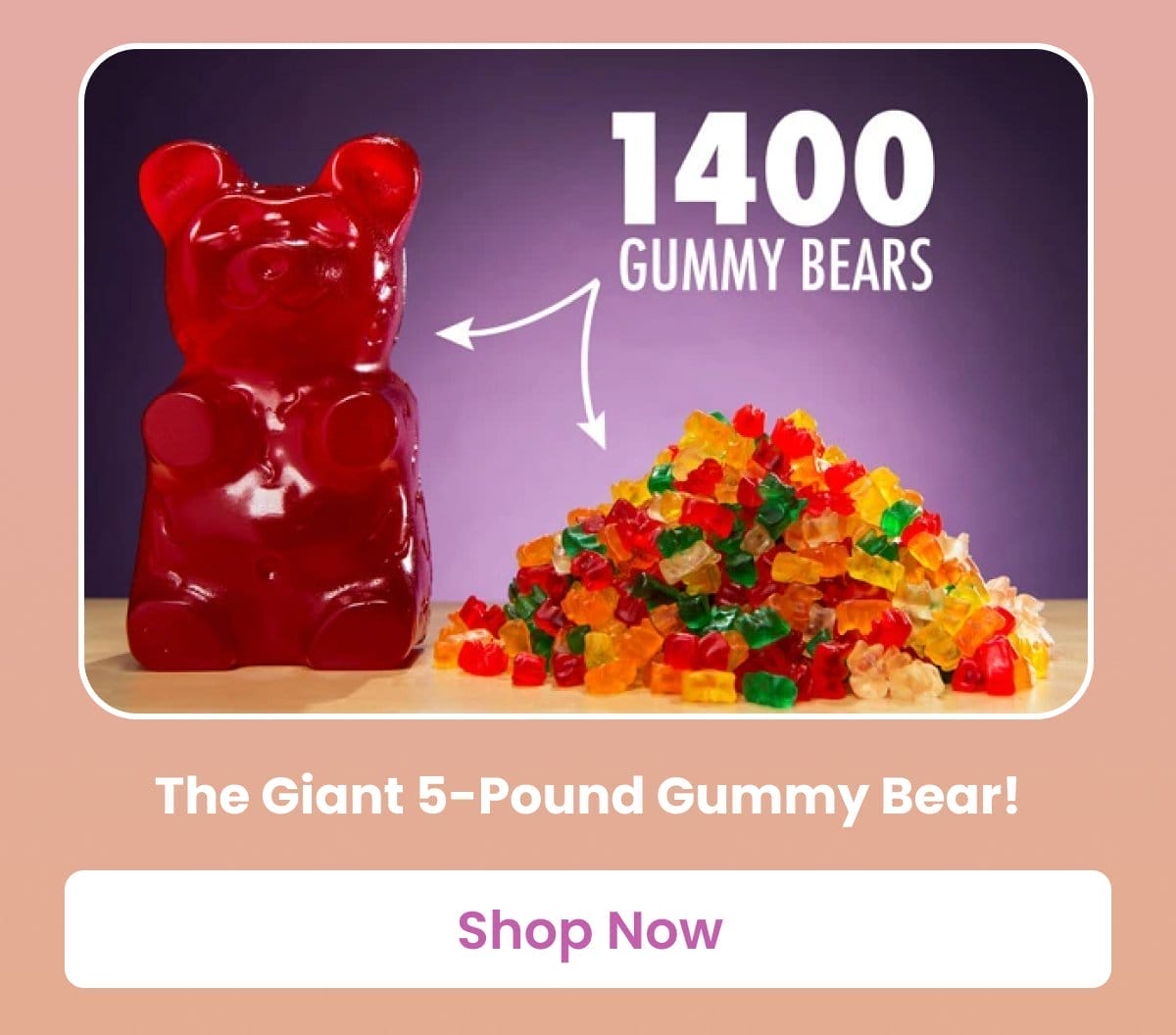 The Giant 5-Pound Gummy Bear