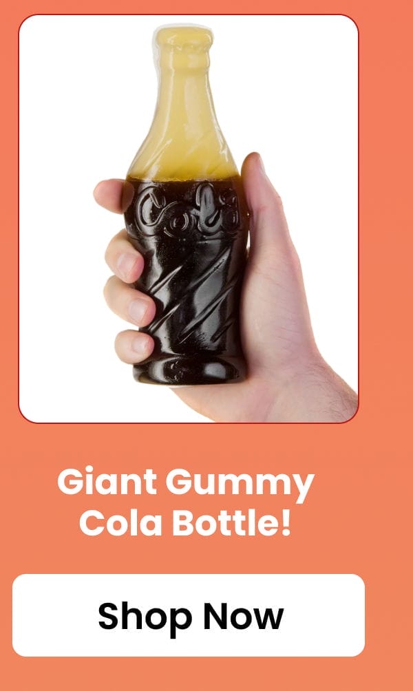 Giant Gummy Cola Bottle