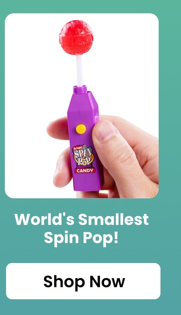 World's Smallest Spin Pop