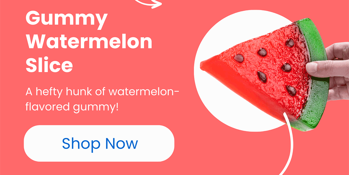 Gummy Watermelon Slice!