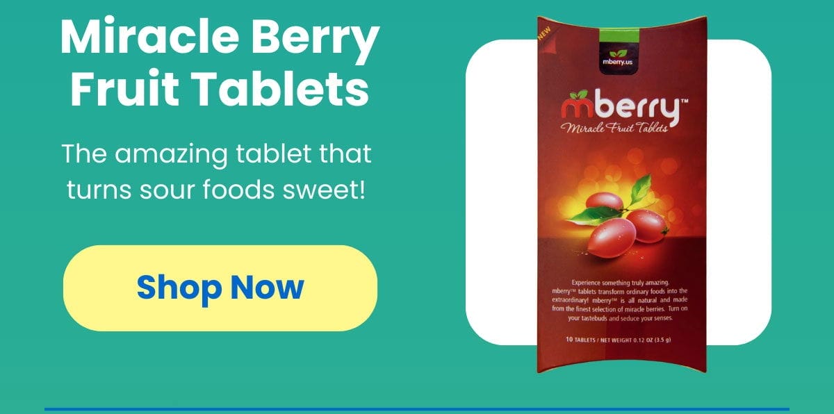 Mberry Miracle Berry Fruit Tablets