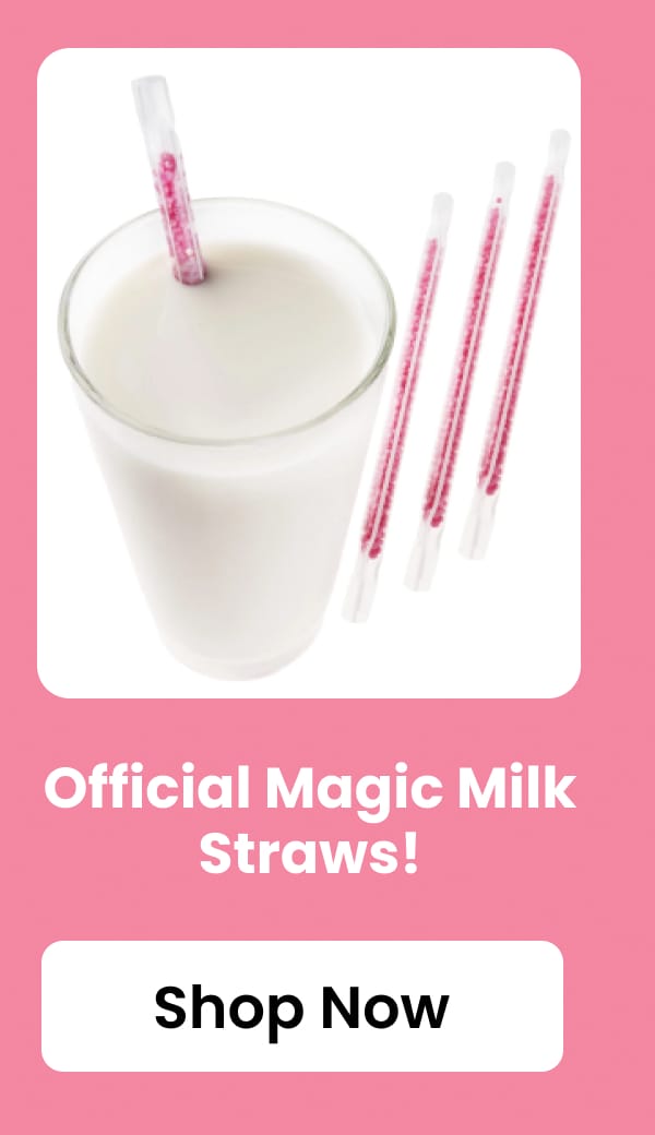 Official Magic Milk Straws