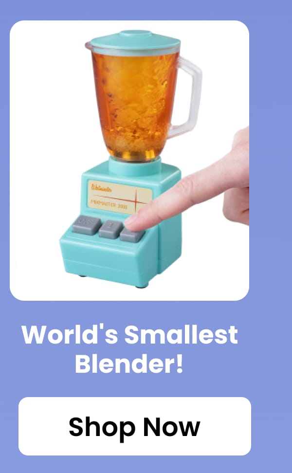 World's Smallest Blender!